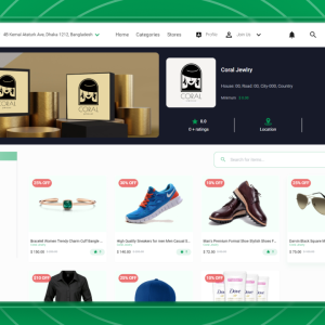 Multivendor Food, Grocery, eCommerce, Parcel, Pharmacy delivery app with Admin & Website